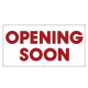 Opening Soon Banner Sign