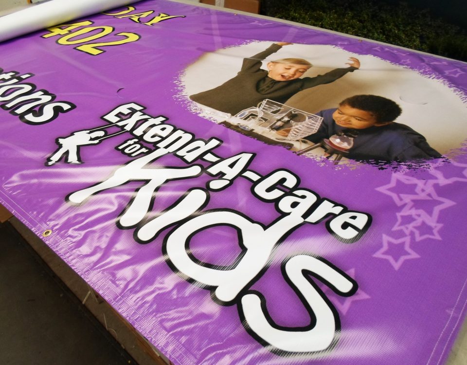 Extended Banner by Hightech Signs