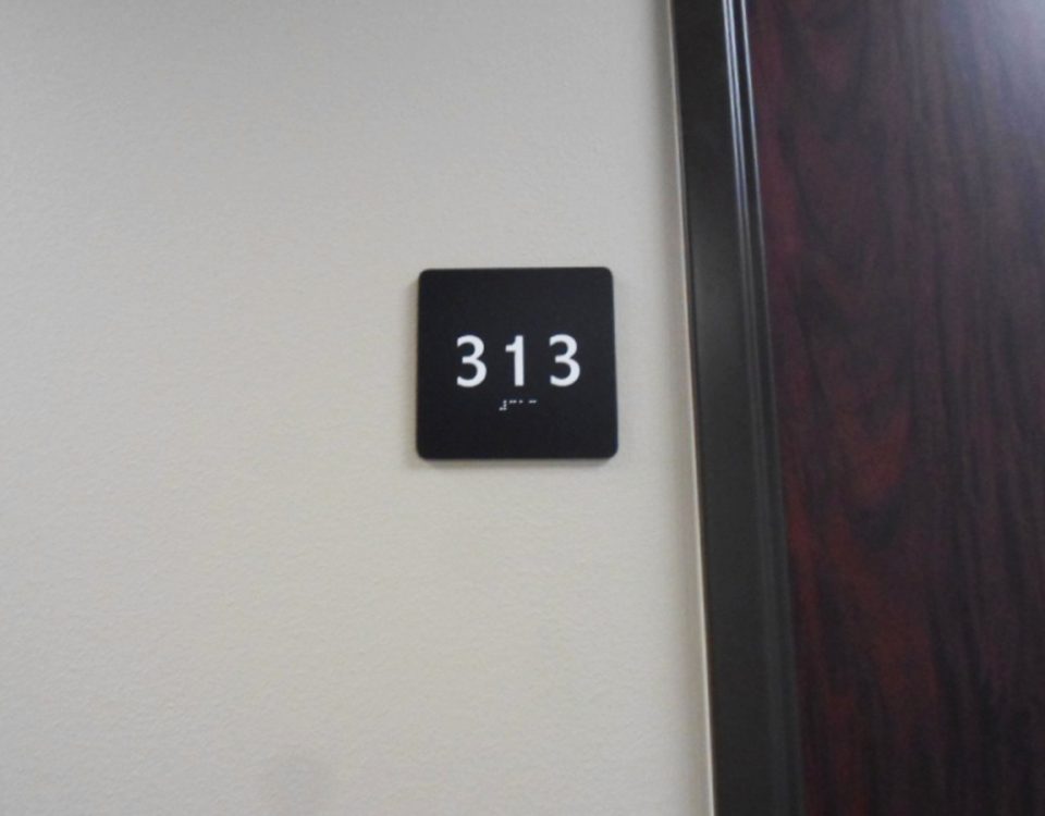 ADA 313 Sign