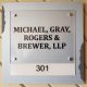 Interior Suite Plaque by Hightech Signs