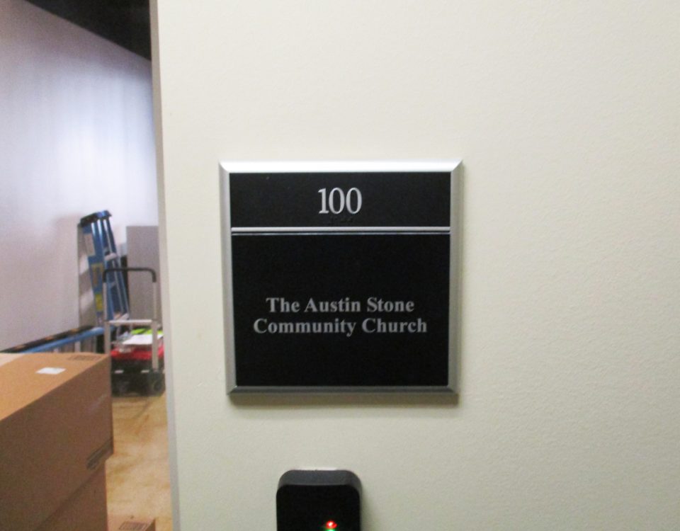 ADA 101 Sign by Hightech Signs