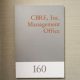 CBRE Interior ADA Sign