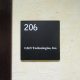 ADA 206 Sign by Hightech Signs