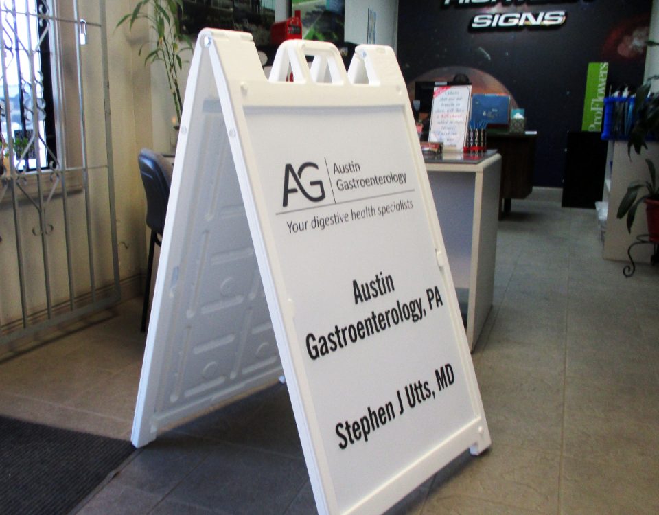 Austin Gastroenterology Frame Signicade Sign