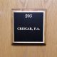 ADA 203 Sign by Hightech Signs