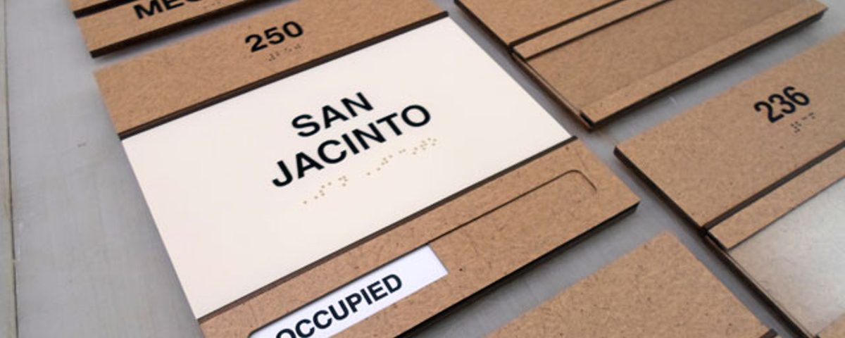 Laminate ADA Signs by Hightech Signs