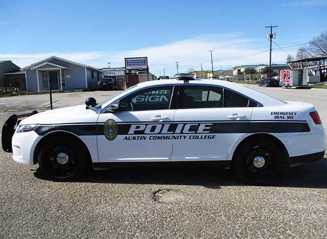 5. Custom Police Black Reflective Vinyl Graphics - Signs Austin