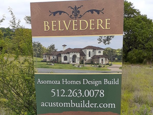 Architectural MDO Developer Sign - Signs Austin
