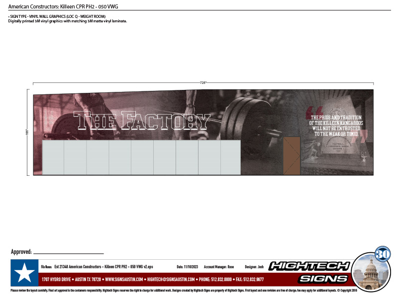 Killeen Weight Room Wrap Layout