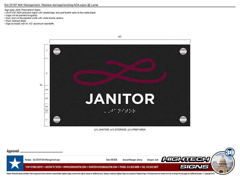 layout ADA