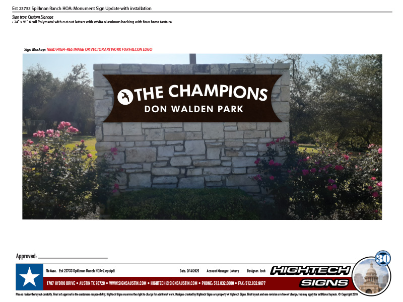 layout champions